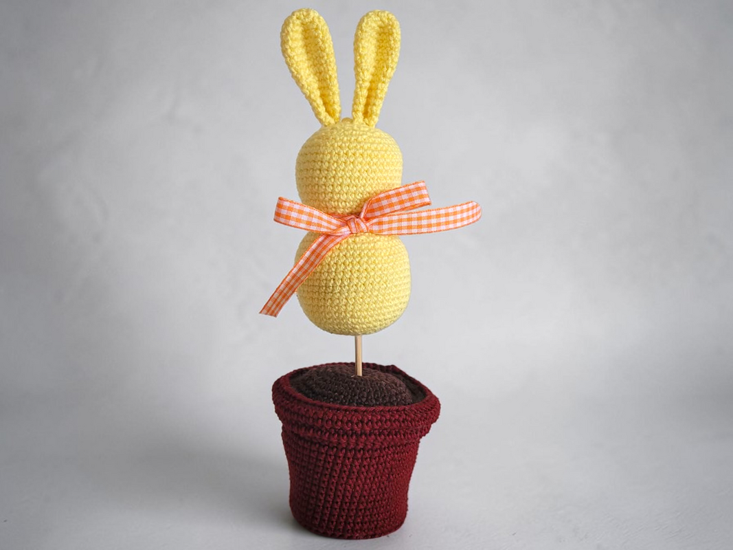 Häkelanleitung Osterhasenbaum / Amigurumi - Bild 3