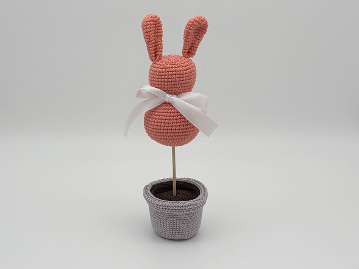 Häkelanleitung Osterhasenbaum / Amigurumi