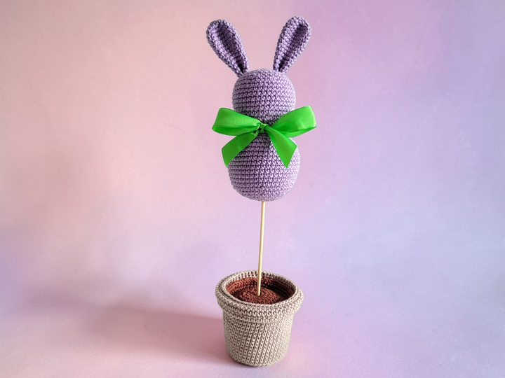 Häkelanleitung Osterhasenbaum / Amigurumi