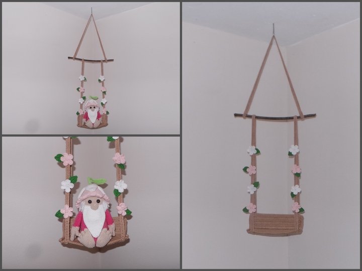 Häkelanleitung Amigurumi Schaukel