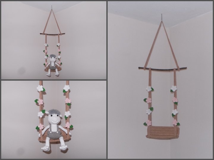 Häkelanleitung Amigurumi Schaukel