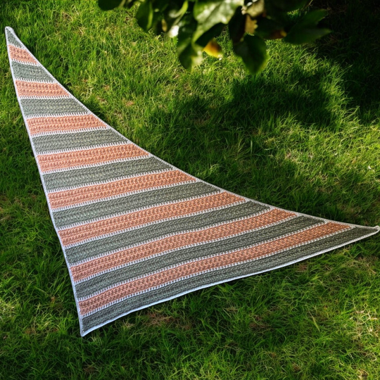 Häkelanleitung Tuch Freya (symmetrisch und asymmetrisch)