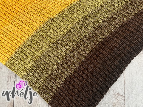 Häkelanleitung Dreieckstuch be striped (asymmetrisch)