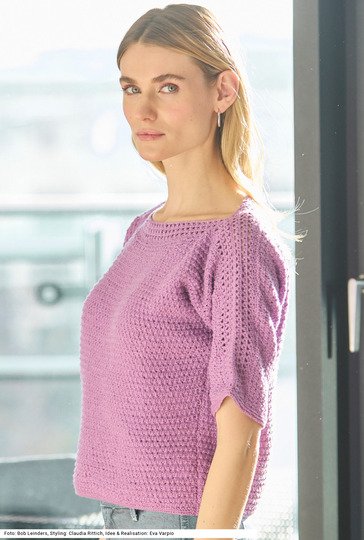 Halbarm-Fledermauspulli