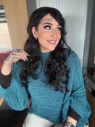 Häkelanleitung 1-BOBBEL-PULLI "TÜRKISE LAGUNE"