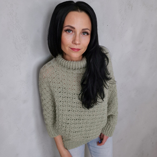 PDF Häkelanleitung C2C Pullover - alle Größen, auch für Kinder geeignet