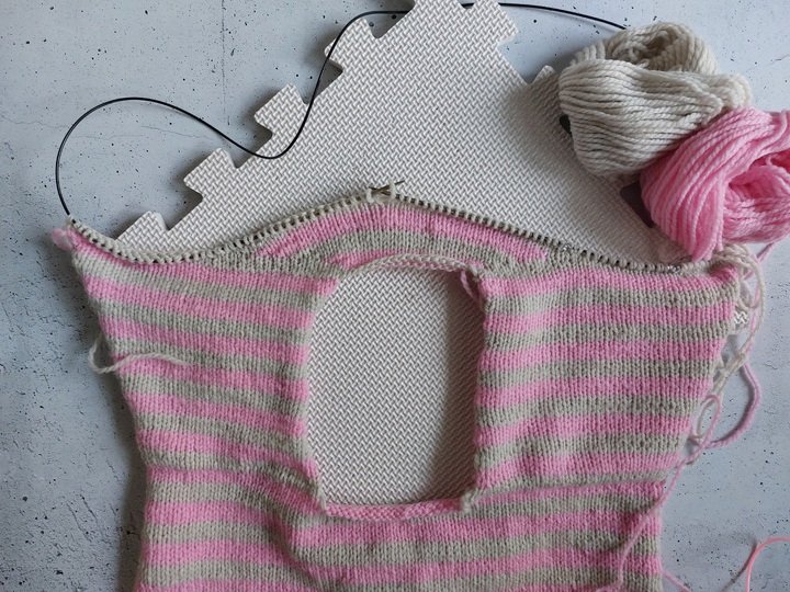 VERSA sweater, knitting pattern