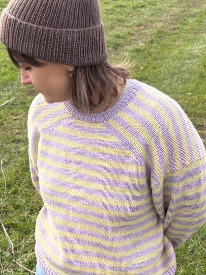 VERSA sweater, knitting pattern