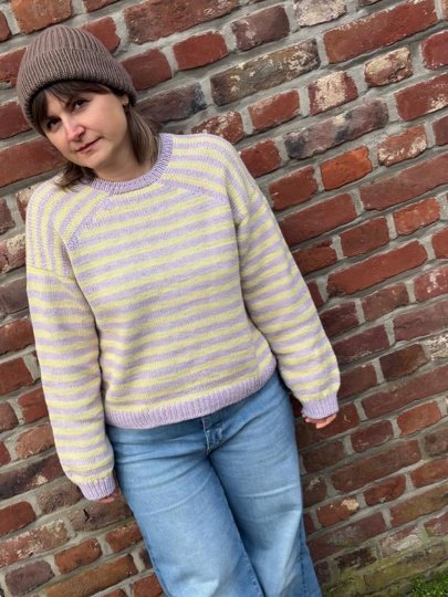 VERSA sweater, knitting pattern