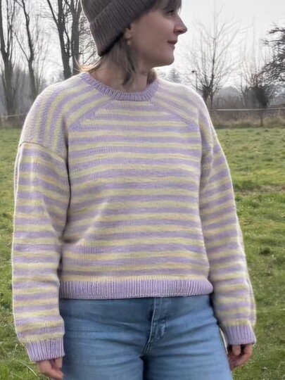 VERSA sweater, knitting pattern