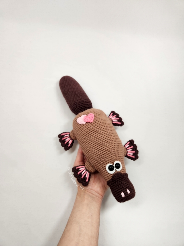 Crochet Pattern Amigurumi Platypus "Bert"