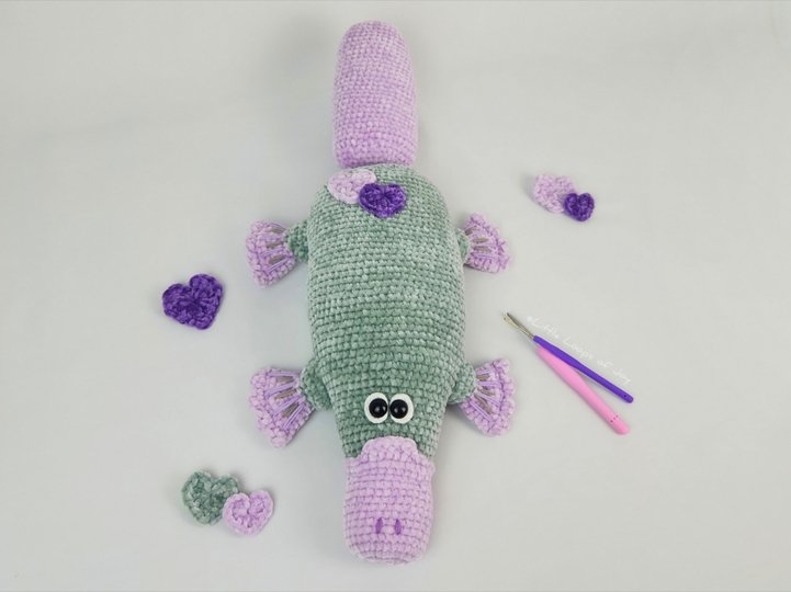 Crochet Pattern Amigurumi Platypus "Bert"