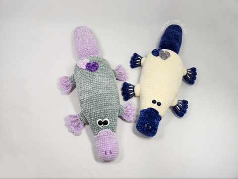 Häkelanleitung Amigurumi Schnabeltier "Bert"