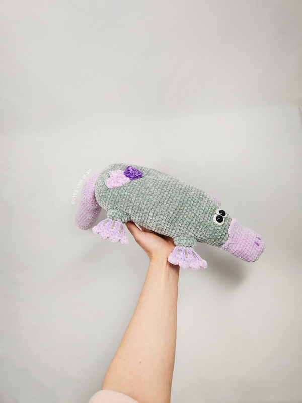 Häkelanleitung Amigurumi Schnabeltier "Bert" - Bild 6