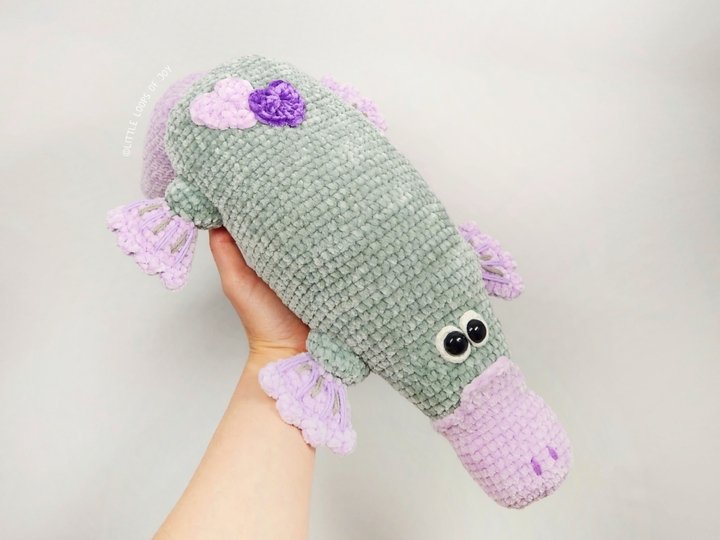 Häkelanleitung Amigurumi Schnabeltier "Bert"