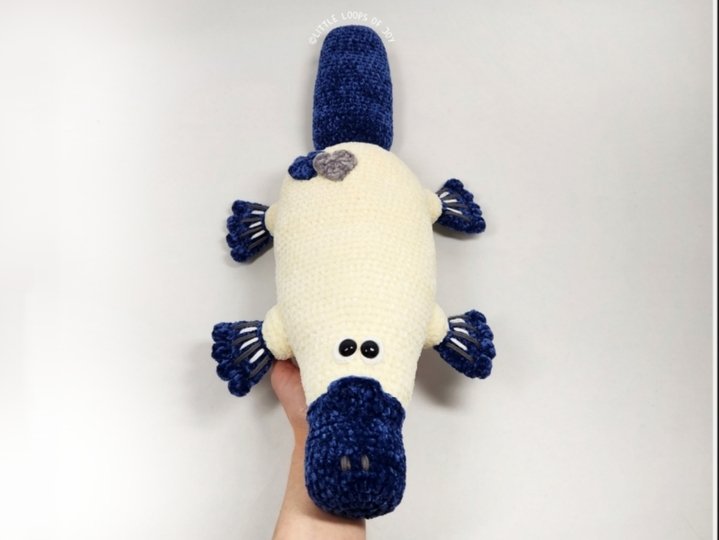 Häkelanleitung Amigurumi Schnabeltier "Bert"
