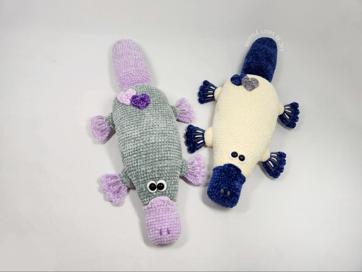 Häkelanleitung Amigurumi Schnabeltier "Bert"