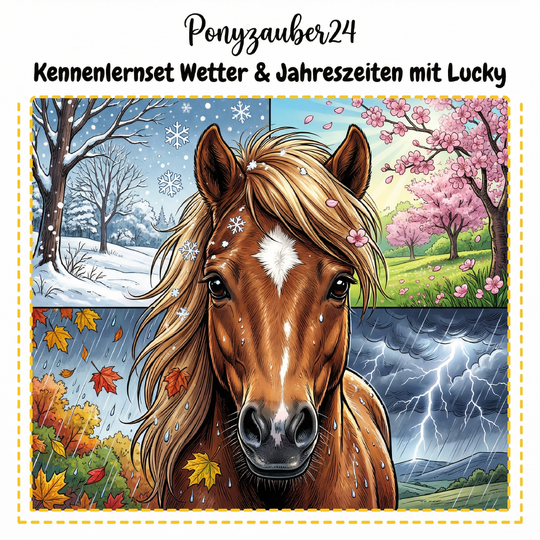 Themenset – Wetter & Jahreszeiten mit Lucky