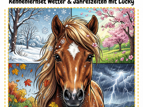 Themenset – Wetter & Jahreszeiten mit Lucky
