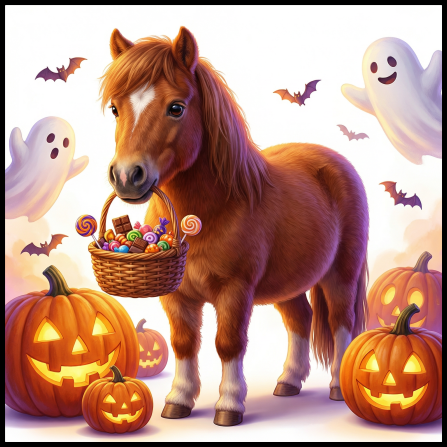Themenset – Lucky feiert Halloween