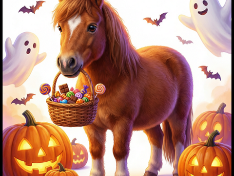 Themenset – Lucky feiert Halloween