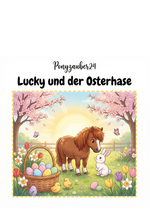 Bilderbuchgeschichte - Lucky und der Osterhase