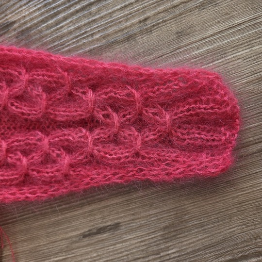 knitting pattern: Thea Scarf - Mini Scarf, Stola, Shawl, neck warmer