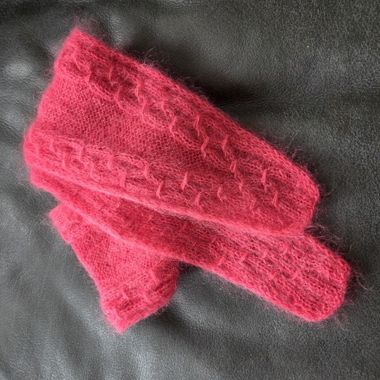 Strickanleitung: Thea Scarf - Schal, Stola, Tuch, Minituch, Miniscarf