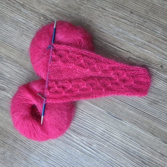 Strickanleitung: Thea Scarf - Schal, Stola, Tuch, Minituch, Miniscarf