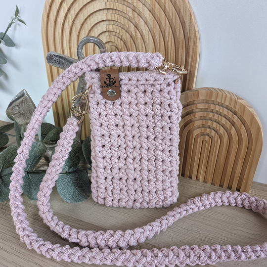 Handytasche Häkelanleitung, Smartphone-Tasche inkl. Gurt