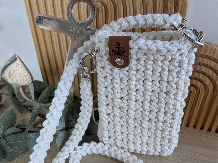 Handytasche Häkelanleitung, Smartphone-Tasche inkl. Gurt