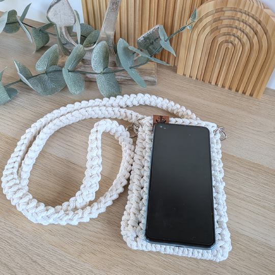 Handytasche Häkelanleitung, Smartphone-Tasche inkl. Gurt