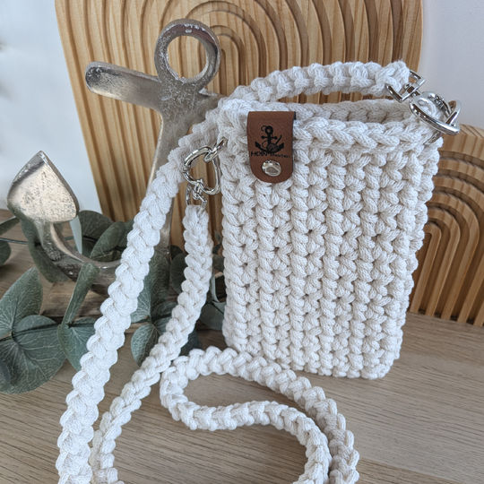 Handytasche Häkelanleitung, Smartphone-Tasche inkl. Gurt