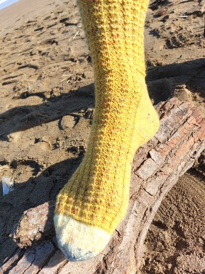 Fixe Quickie Ferse "Pelikular" - Halbpatent+Struktur, Top Down,Gr.34-47