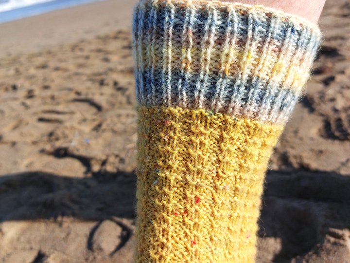 Fixe Quickie Ferse "Pelikular" - Halbpatent+Struktur, Top Down,Gr.34-47