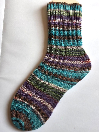 Fixe Quickie Ferse "Pelikular" - Halbpatent+Struktur, Top Down,Gr.34-47