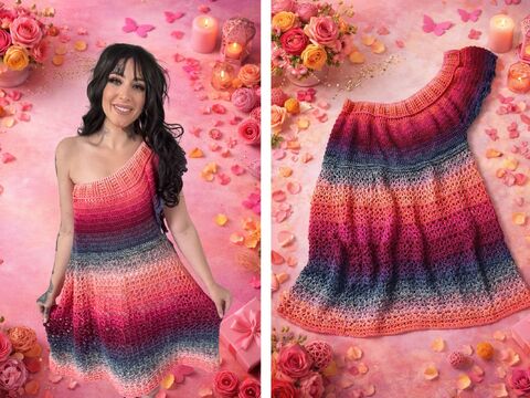 Häkelanleitung Kleid "SPANISH VIBES"