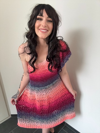 Häkelanleitung Kleid "SPANISH VIBES"