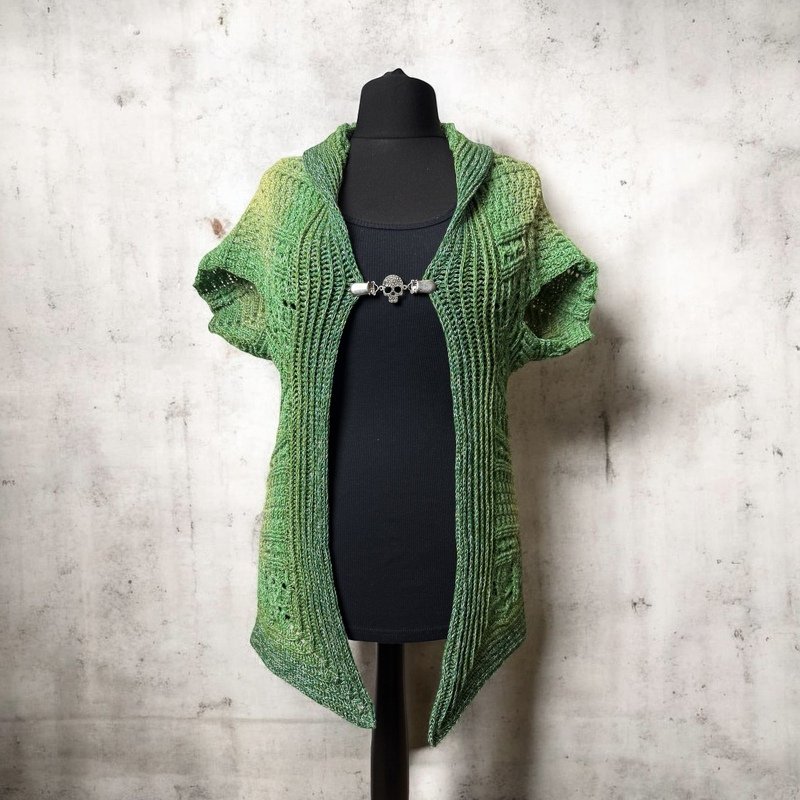 Crochet pattern Seelenruhe Shrug or baby blanket - Image 3