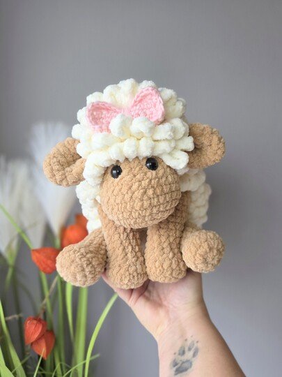Häkelanleitung Schaf Baabaa - Mittlere Größe - Anfängergeeignet