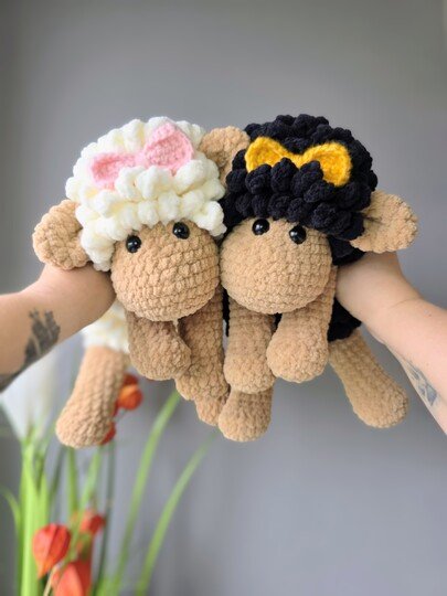 Häkelanleitung Schaf Baabaa - Mittlere Größe - Anfängergeeignet