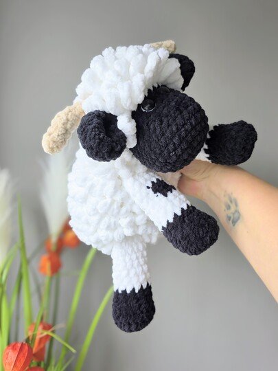 Häkelanleitung Schaf Baabaa - Mittlere Größe - Anfängergeeignet