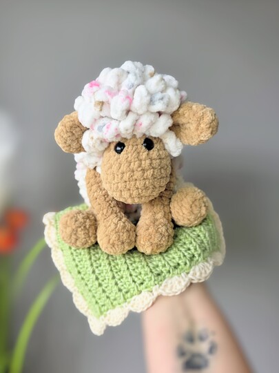 Häkelanleitung Schaf Baby Baabaa - MINI Größe - Anfängergeeignet