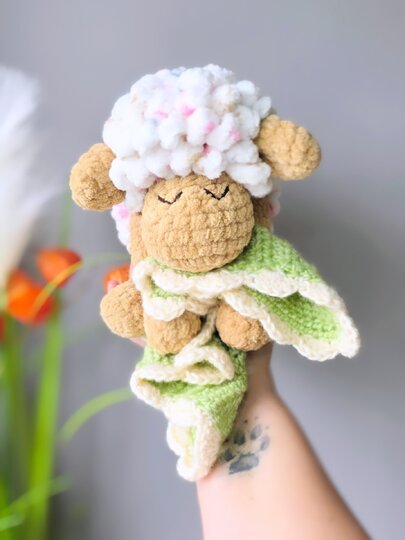 Häkelanleitung Schaf Baby Baabaa - MINI Größe - Anfängergeeignet