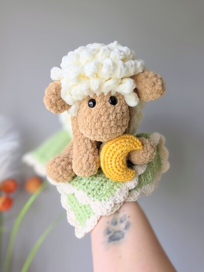 Häkelanleitung Schaf Baby Baabaa - MINI Größe - Anfängergeeignet