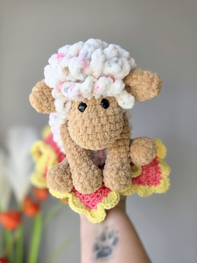 Häkelanleitung Schaf - Lamm - MINI Größe - Anfängergeeignet