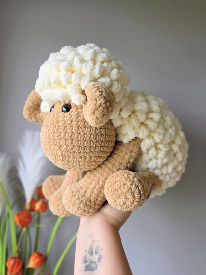 Häkelanleitung Schaf Big Baabaa - XL Größe - Anfängergeeignet