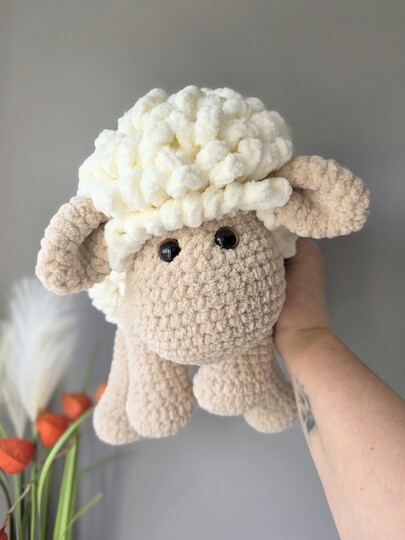 Häkelanleitung Schaf Big Baabaa - XL Größe - Anfängergeeignet