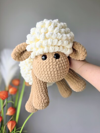 Häkelanleitung Schaf Big Baabaa - XL Größe - Anfängergeeignet