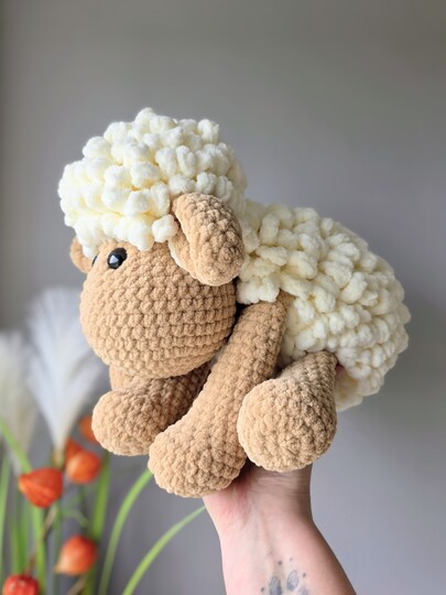 Häkelanleitung Schaf Big Baabaa - XL Größe - Anfängergeeignet